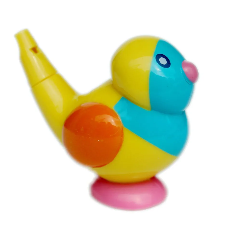 Yellow bird whistle Детские игрушки, Новые Игрушки для ванны, веселые детские игрушки, плавательный круг, черепаха, детские игрушки для купания, подарок для новорожденных, водные игрушки - Цвет: Yellow bird whistle