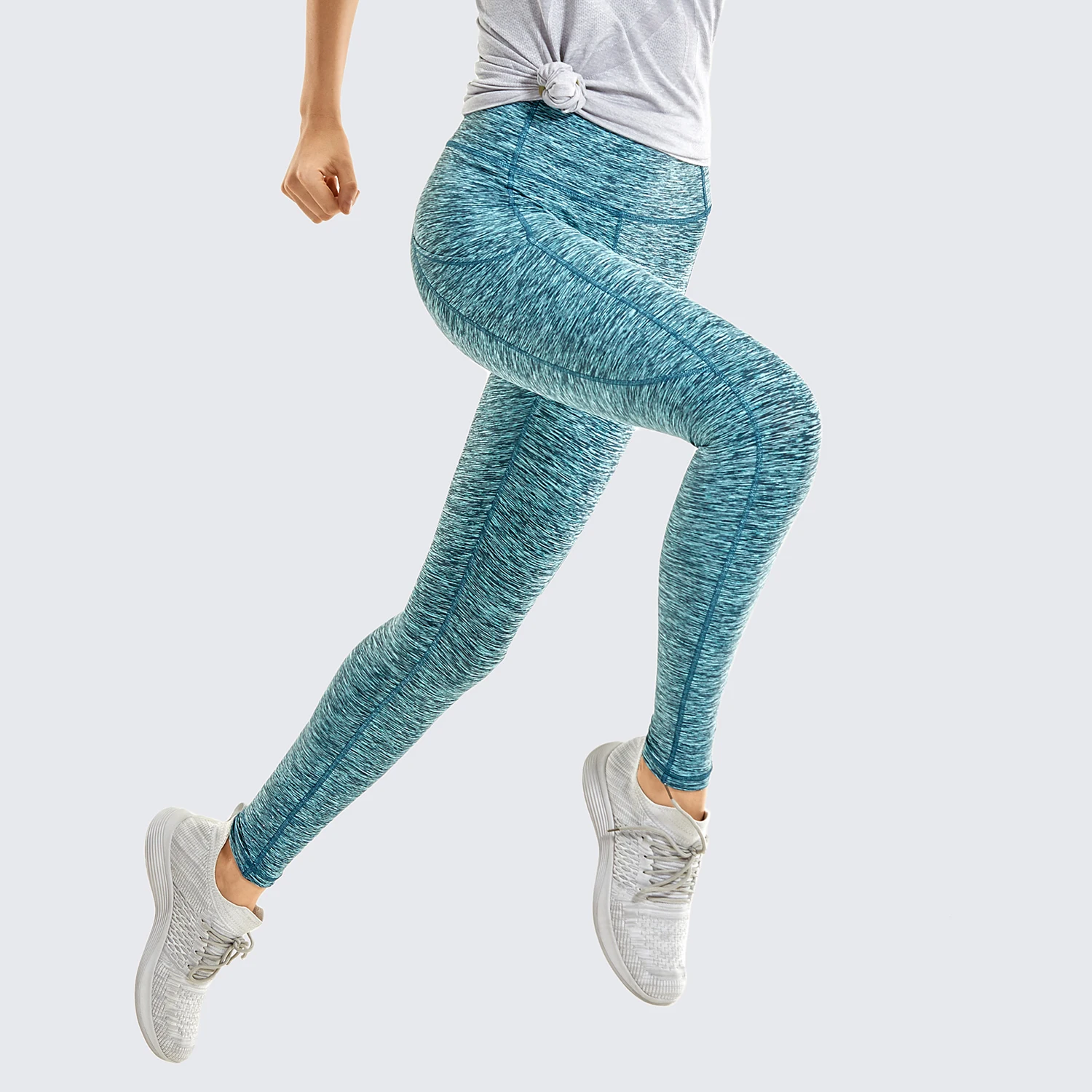 

Women's High Waisted Yoga Pants with Pockets Naked Feeling Workout Leggings-25 Inches