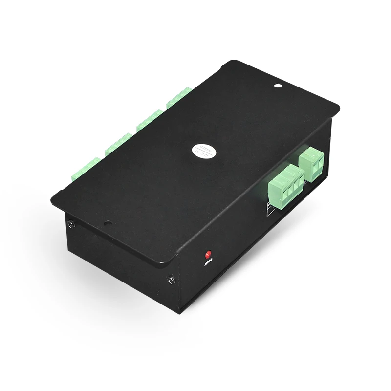 DC12V-24V 8 каналов SPI синхронизатор сигнала для мечты цветной пиксель светодиодный светильник усилитель сигнала ttl синхронизатор сигнала