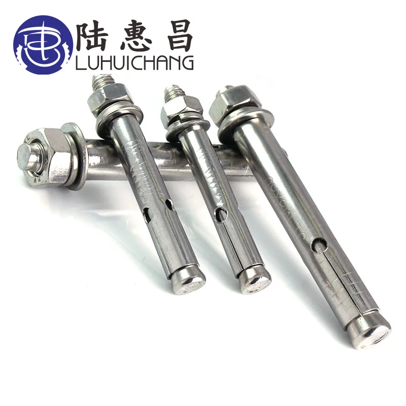 LUCHANG M6 M8 M10 304 нержавеющая сталь установочный винт якорь сквозной анкерный болт