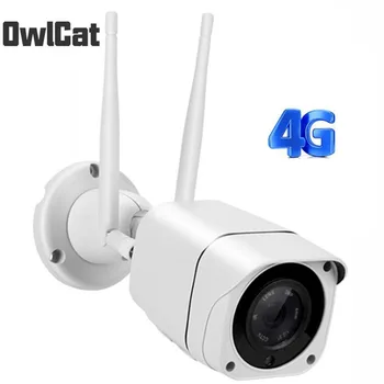 

3G 4G Wireless IP Camera SIM Card 1080P Bullet Outdoor Security Camera Audio Microphone 2MP IR Night Vision GSM P2P SD CamHi APP