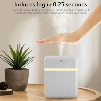 

Portable Full Intelligent Induction Spray Sterilizer Automatic Soap Dispenser Alcohol Disinfector Sprayer With Charging Cable