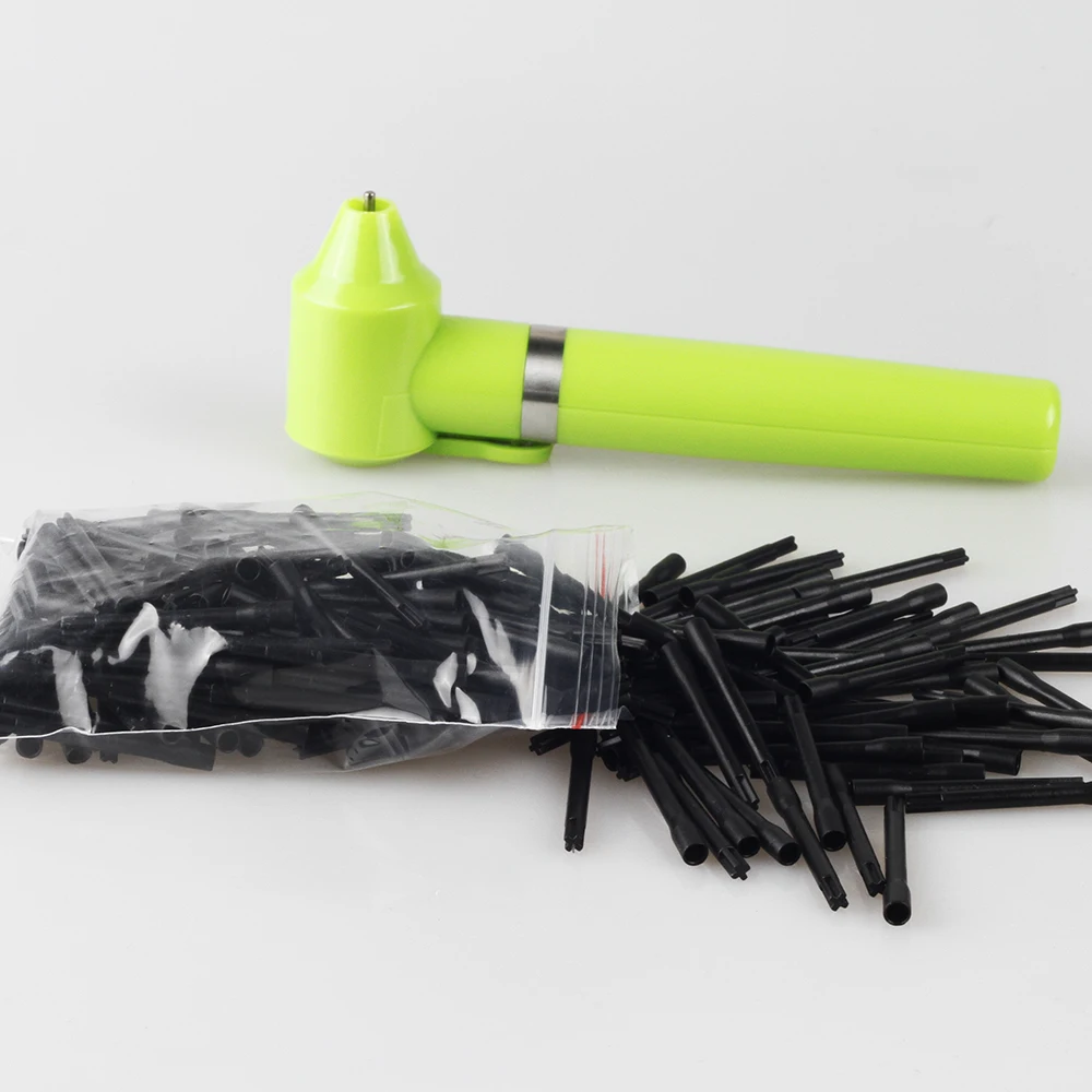 1 Green 200 Sticks Чернильная мешалка, электрическая татуировка, пигментные чернила, миксер, набор, тату-мешалка с палочками, набор, тату-машинка, поставка, аксессуары для татуировки - Цвет: 1 Green 200 Sticks