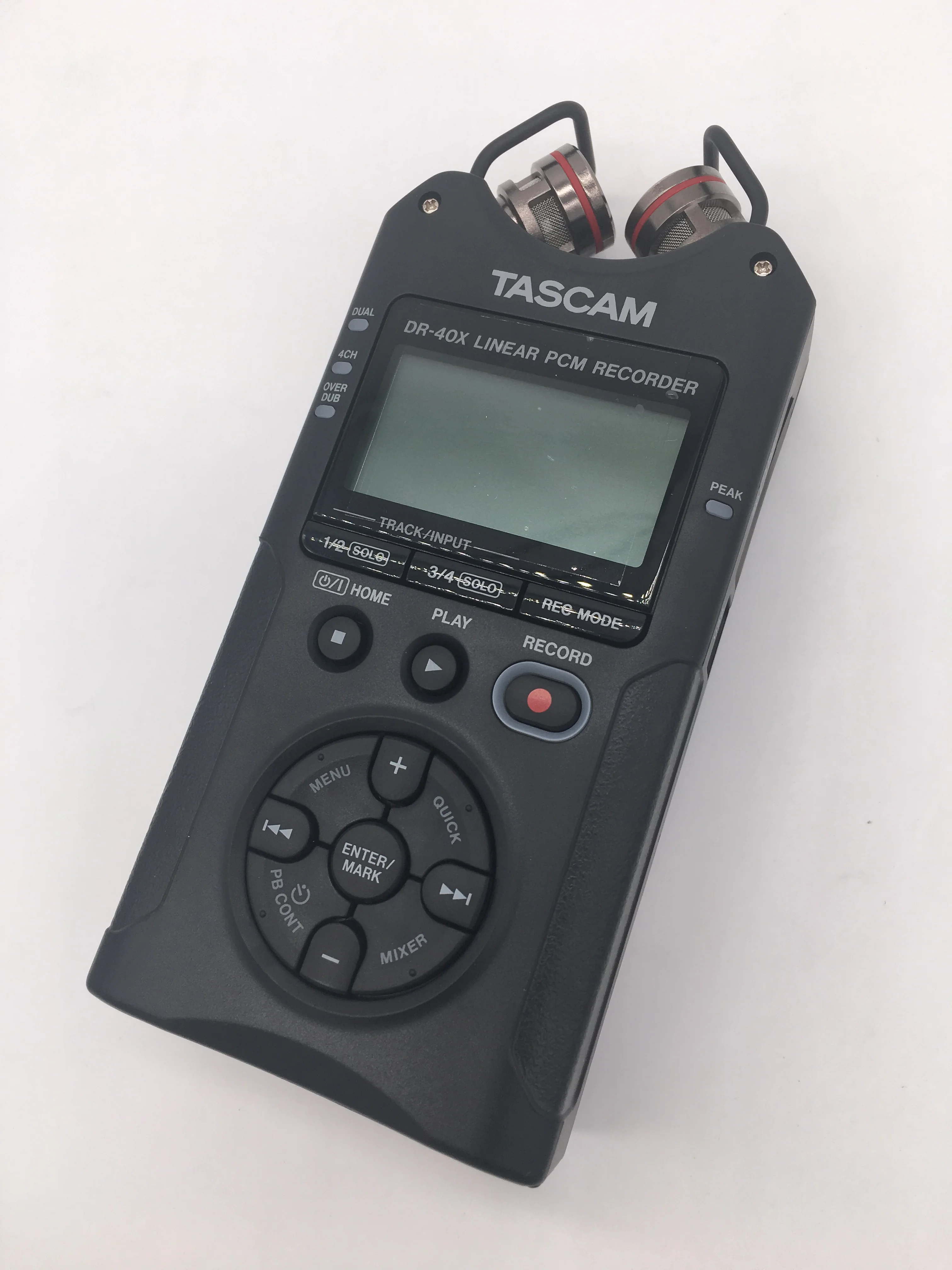 Новый TASCAM DR 40X улучшенная версия 40 ручной четырехканальный Цифровой диктофон