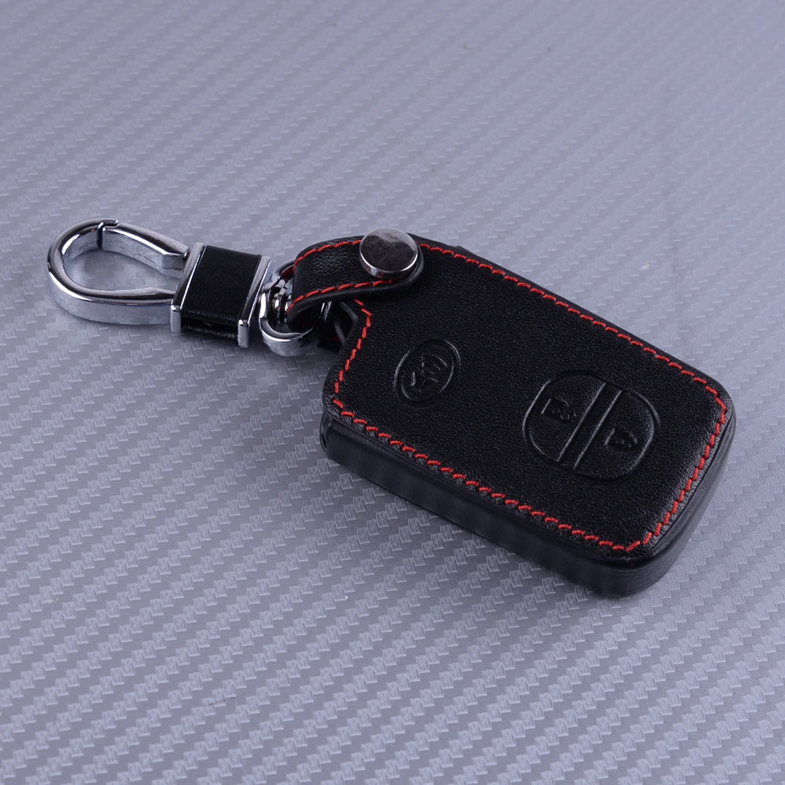 

DWCX 3 Button Car Remote Key Cover Case Fob Holder Fit For Toyota 4Runner Prius Camry Avalon