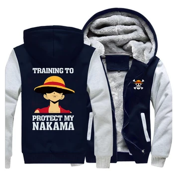 

Men one piece print fashion hooded hoodie raglan plus velvet thick cardigan sweatshirt 2019 fall winter long-sleeved warm coats