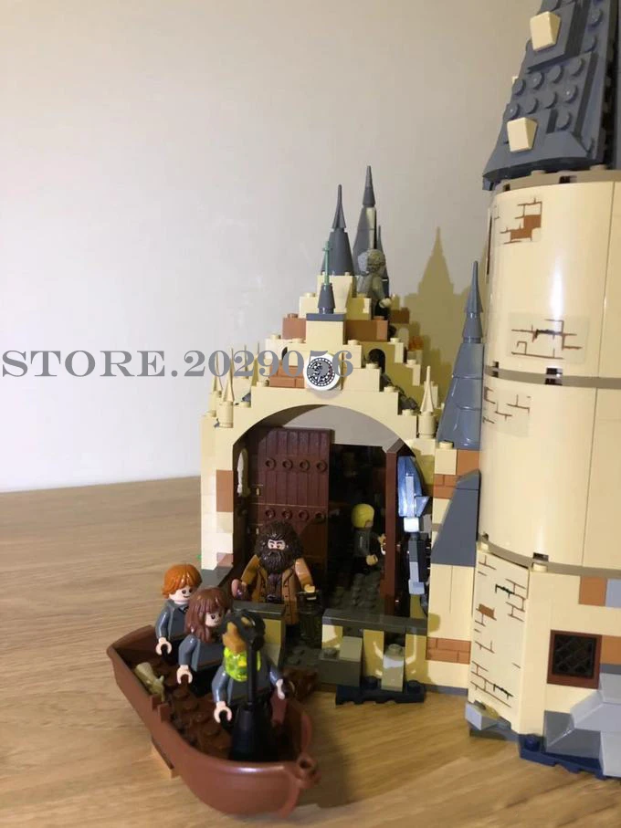 11007 Potter Magic World Movies Series H gwarts Great Hall 878 шт. модели строительных блоков Кирпичи совместимые 75954 16052