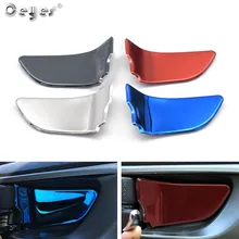 Ceyes Автомобиль Стайлинг накладка на дверь под ручку крышка отделка наклейки для Subaru Forester XV Outback датчик для Impreza STI аксессуары для интерьера