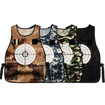 

Target Vest Tank Water Shooting Game Target Waistcoat Adjustable Discoloration Vest For Children Adults