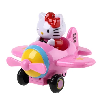 

Hello Kitty Candy Toy Gift Pull Back Plane Children Gift Storage Box