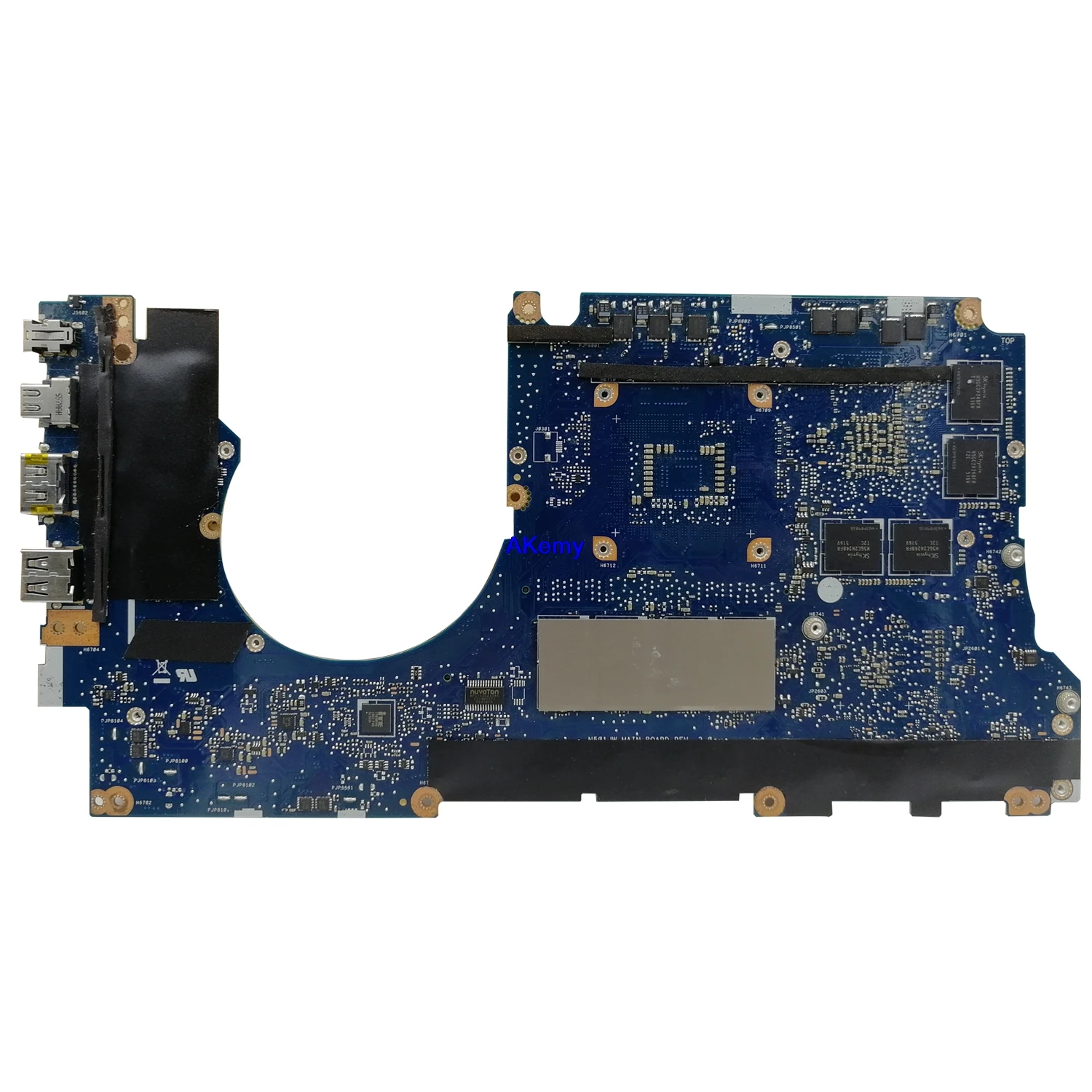 N501JW материнская плата 4G-RAM i7-4720HQ GTX960M/2 ГБ для ноутбука ASUS N501J UX501J G501J UX50JW FX60J Материнская плата ноутбука N501JW
