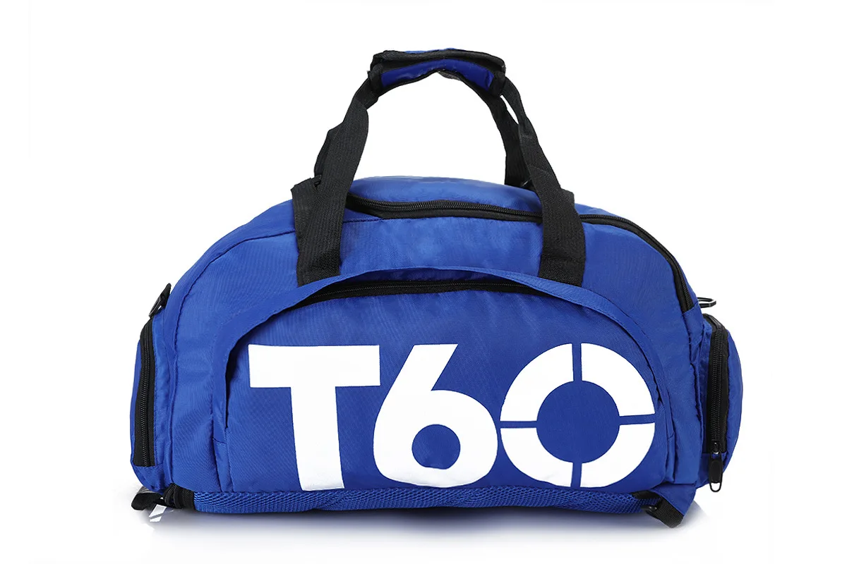 Новинка, мужская спортивная сумка для спортзала, женская, женская, для фитнеса, водонепроницаемая, для улицы, раздельное пространство, для обуви, сумка, рюкзак, скрытый рюкзак, спортивный дизайн - Цвет: Синий цвет