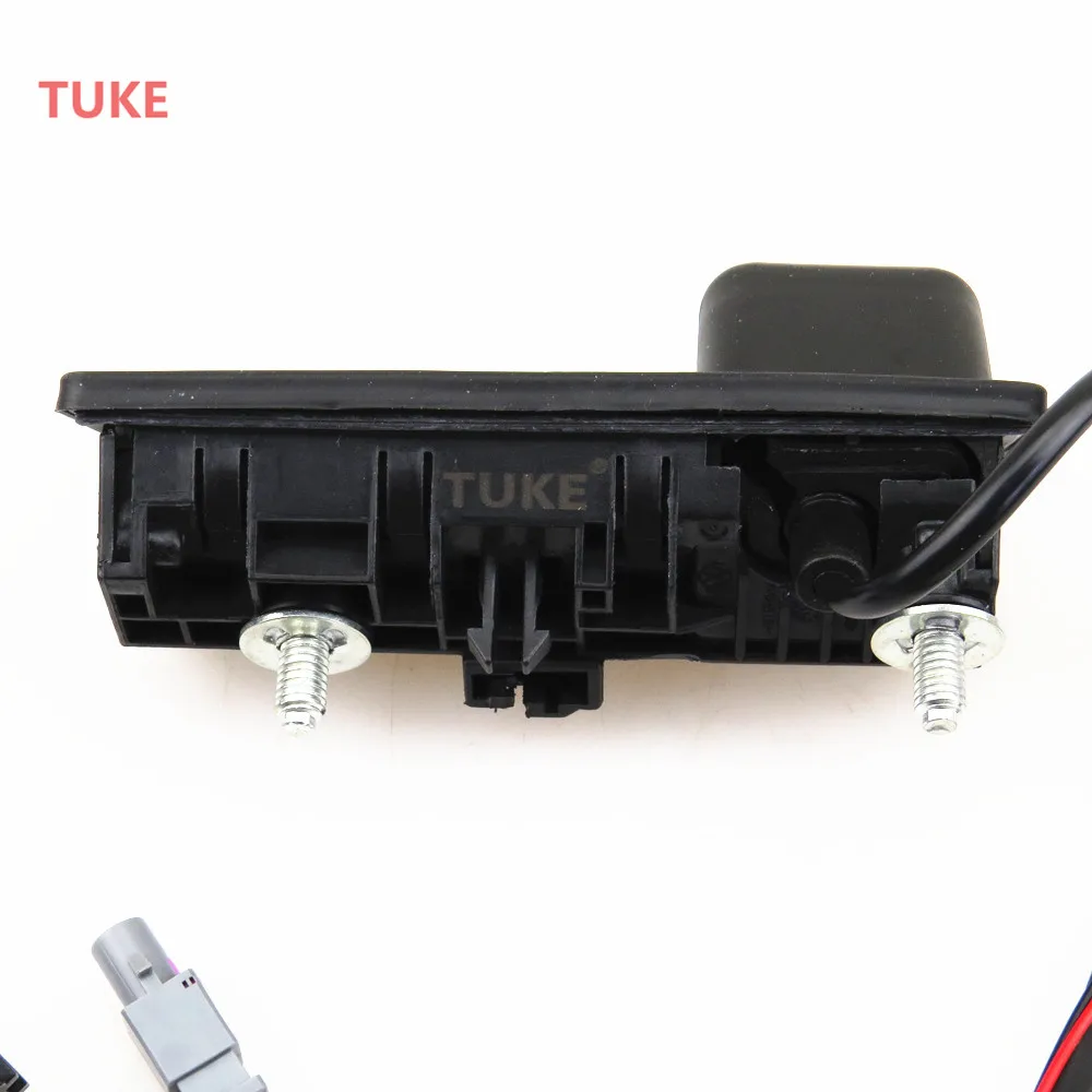 Автомобильная RGB камера заднего вида RWSYPL 12 В веб + шлейка для Tiguan 2011 2012 RNS510 RCD510 5ND 827