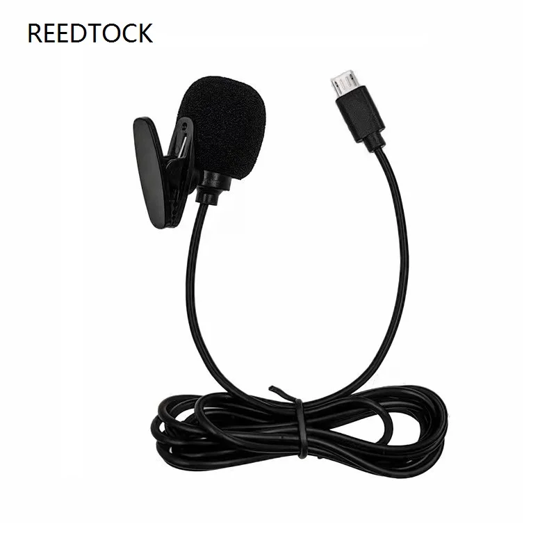Micro USB Microphone For Lapel DV Lavalier Mic Portable External Stereo Microphones for REEDTOCK S9 S9Pro | Электроника
