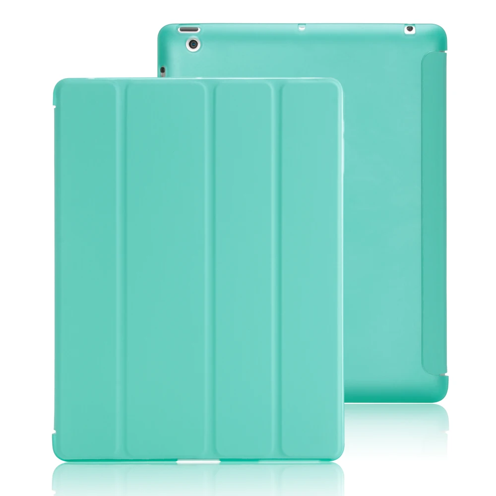 Для ipad 2 3 4 Чехол кожаный флип-чехол для ipad 2 Чехол A1396 смарт-подставка держатель Funda для ipad 4 чехол A1458 A1460