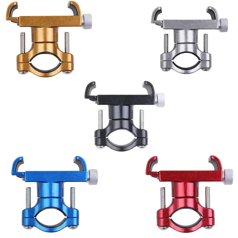 

Shockproof Bike Phone Mount Aluminum Alloy Cycling Bicycle Bracket Anti-slip Holder Universal Motorcycle Handlebar Mount Univers