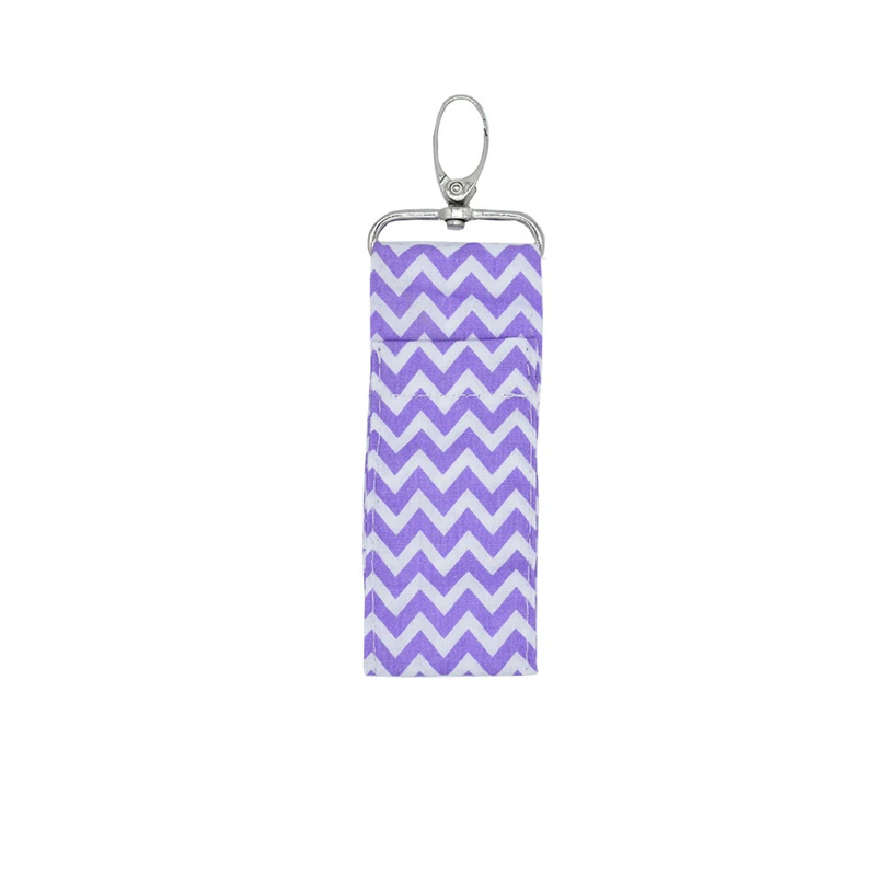 Ladies portable perfect storage bag mini lipstick box bag storage chopsticks key ring printing keychain gift girl