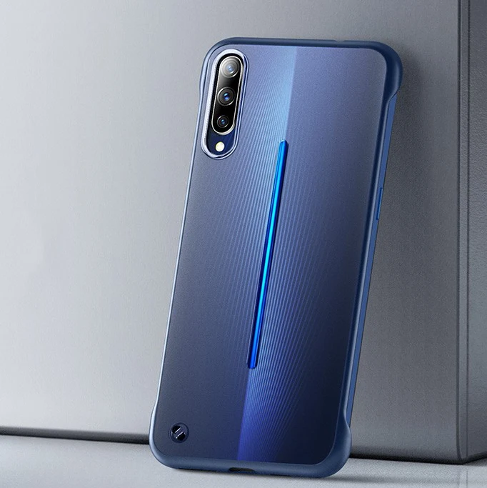 Чехол P30 для huawei P30/P30 Pro чехол матовый безрамочный чехол для телефона для huawei P30 Pro противоударный без оправы, Бесплатный кольцевой ремешок - Цвет: Синий