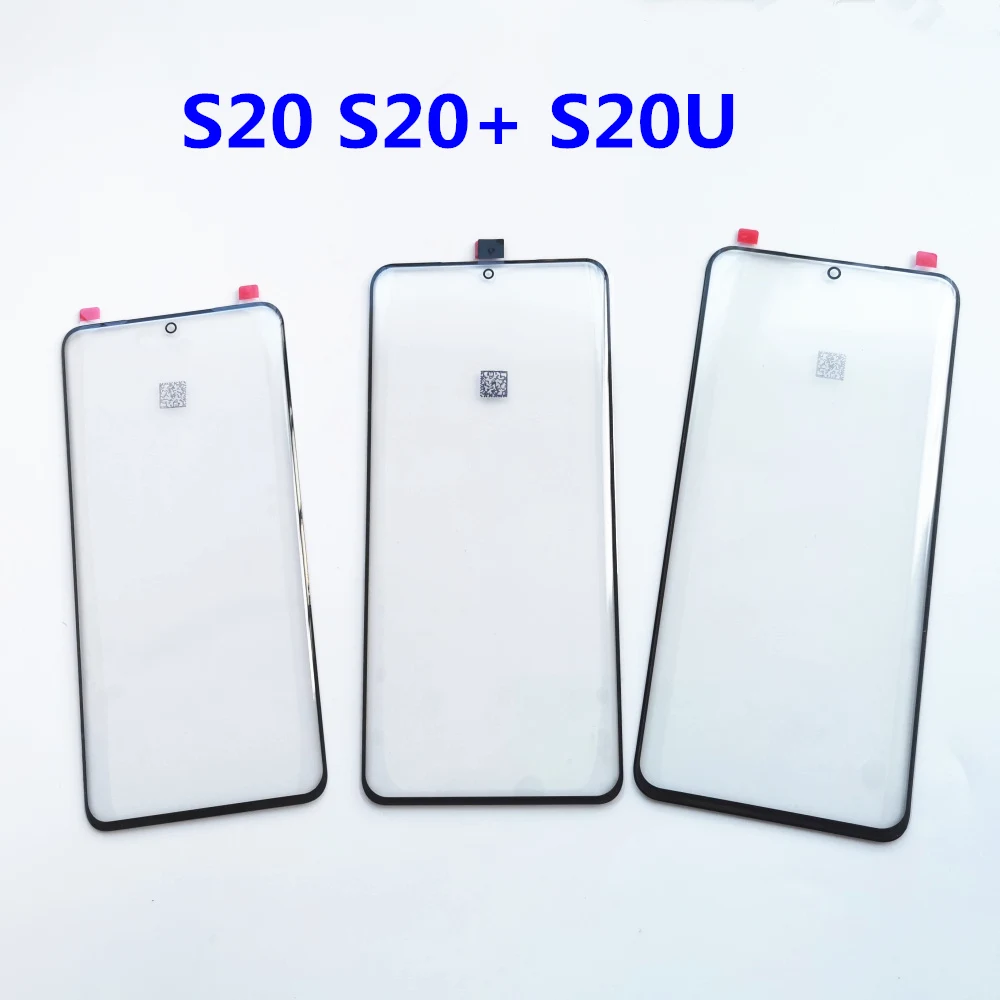 Передняя внешняя линза ЖК дисплея для Samsung Galaxy S10 Plus 5G G975 S20 + стекло сенсорного