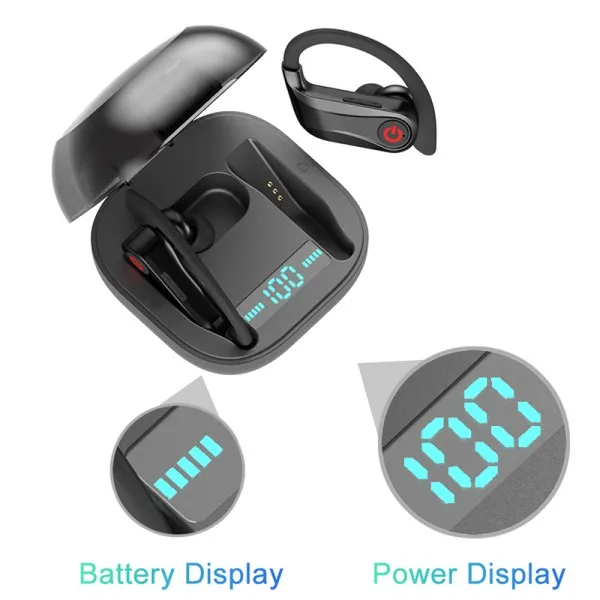 Wireless Bluetooth Earphones For Huawei Honor View 20 10 V20 V10 P Smart Plus 2019 Nova 3 Twins Headphone with Charging Box +Mic
