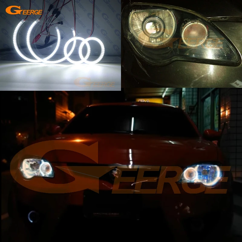 Для Proton Gen 2 2004 2013 отличный ультра яркий SMD светодиодный комплект колец ангельские