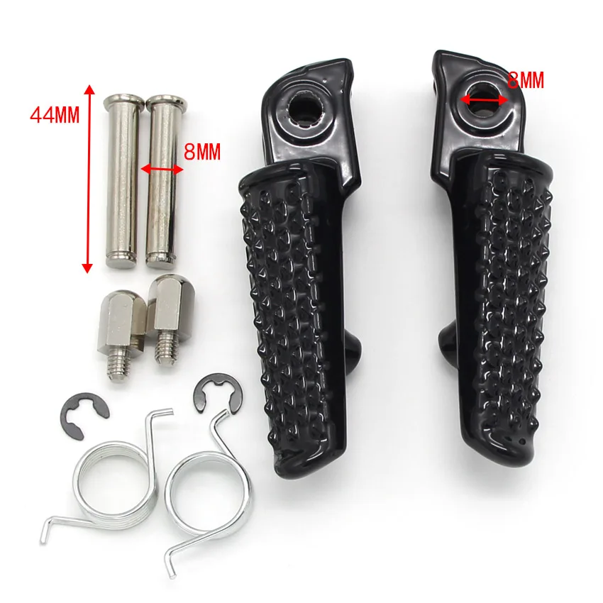 

Motorcycle Front Foot Pegs pedals For Honda CBR1000 CBR1000RR Fireblade CBR1000S CB1000 R RA 50660-MEL-000 305 R 50665-MEL-305 L