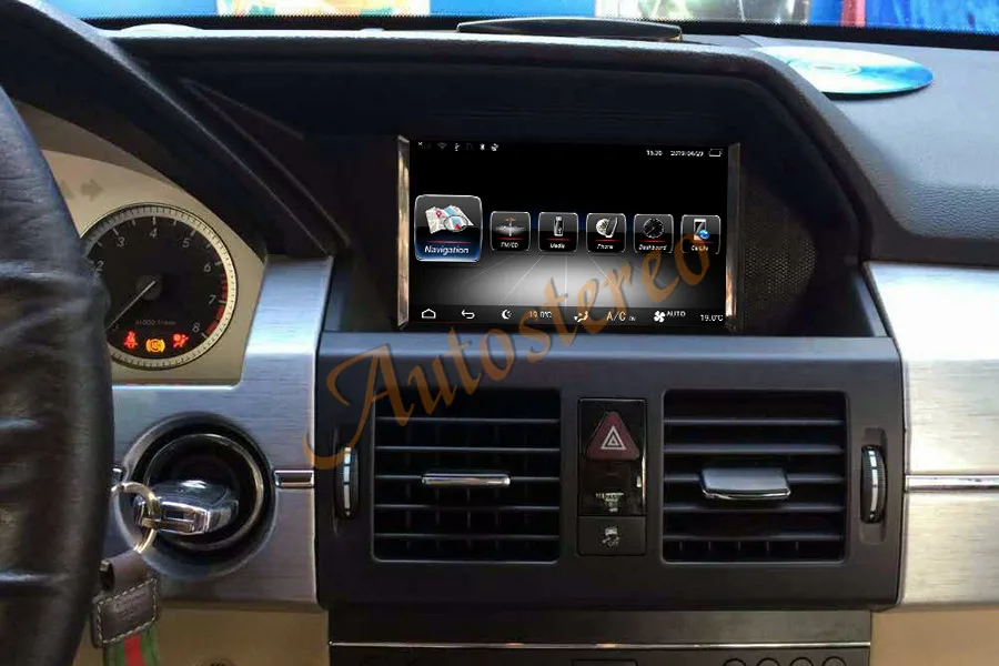Top DSP Android 9 64G Car DVD Player GPS Navigation For Mercedes-Benz GLK GLK-Class X204 2008-2010 Car Auto stereo Multimedia Player 2