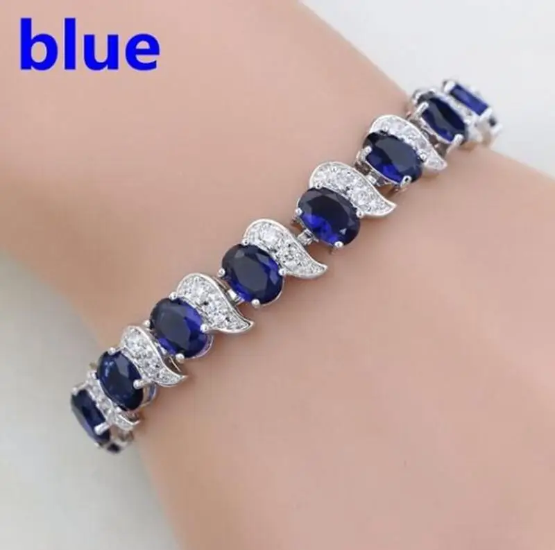 Women Delicate Crystal Zircon Tennis Bracelet Women Elegant Banquet Party Jewelry zircon bracelets crystal inlay bracelet crystal bracelet cubic zirconia bracelet