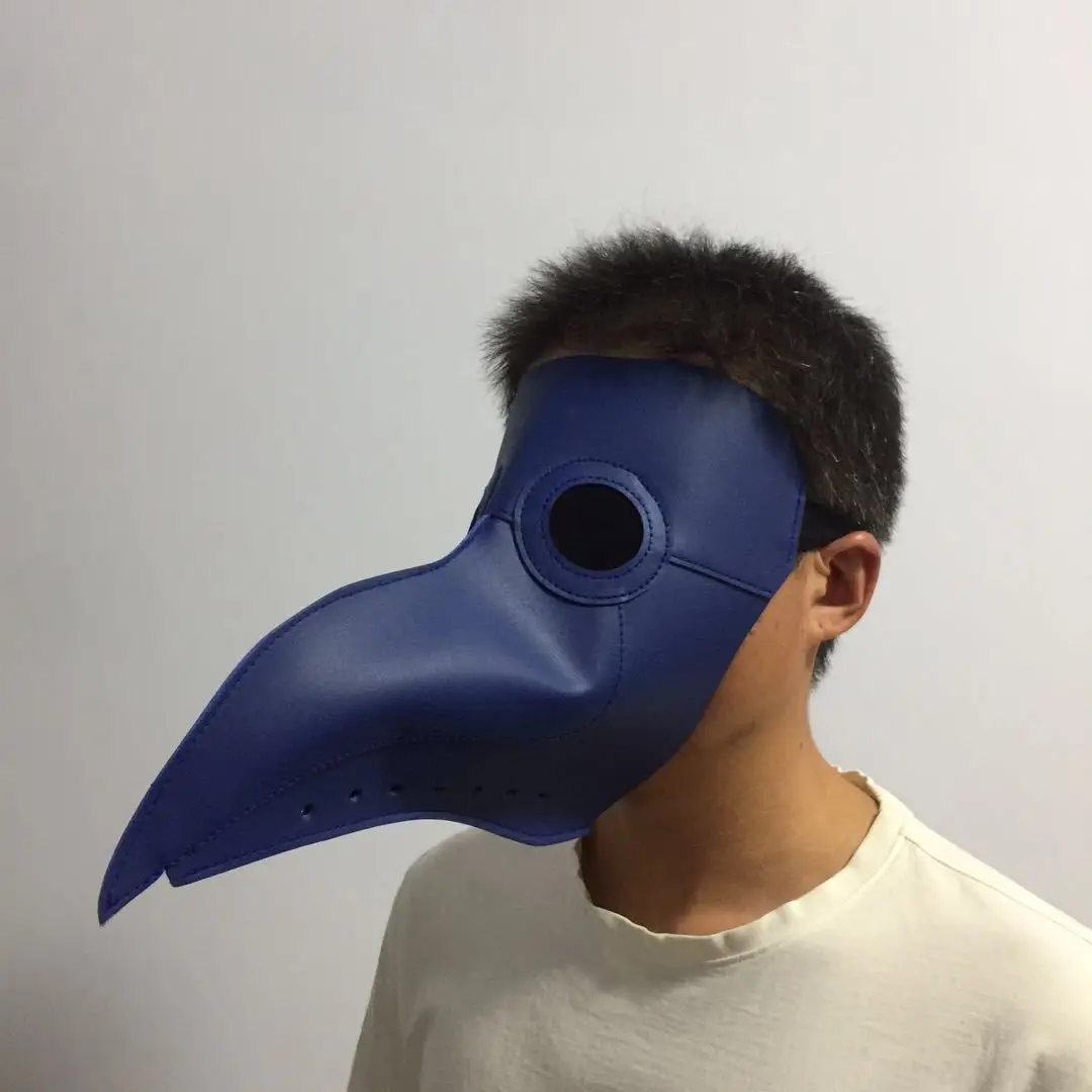 Хэллоуин косплей маска Чумного доктора длинный нос ворона клюв птица рот маска стимпанк Регулируемый головной пояс маска для рождественской вечеринки - Цвет: style 6