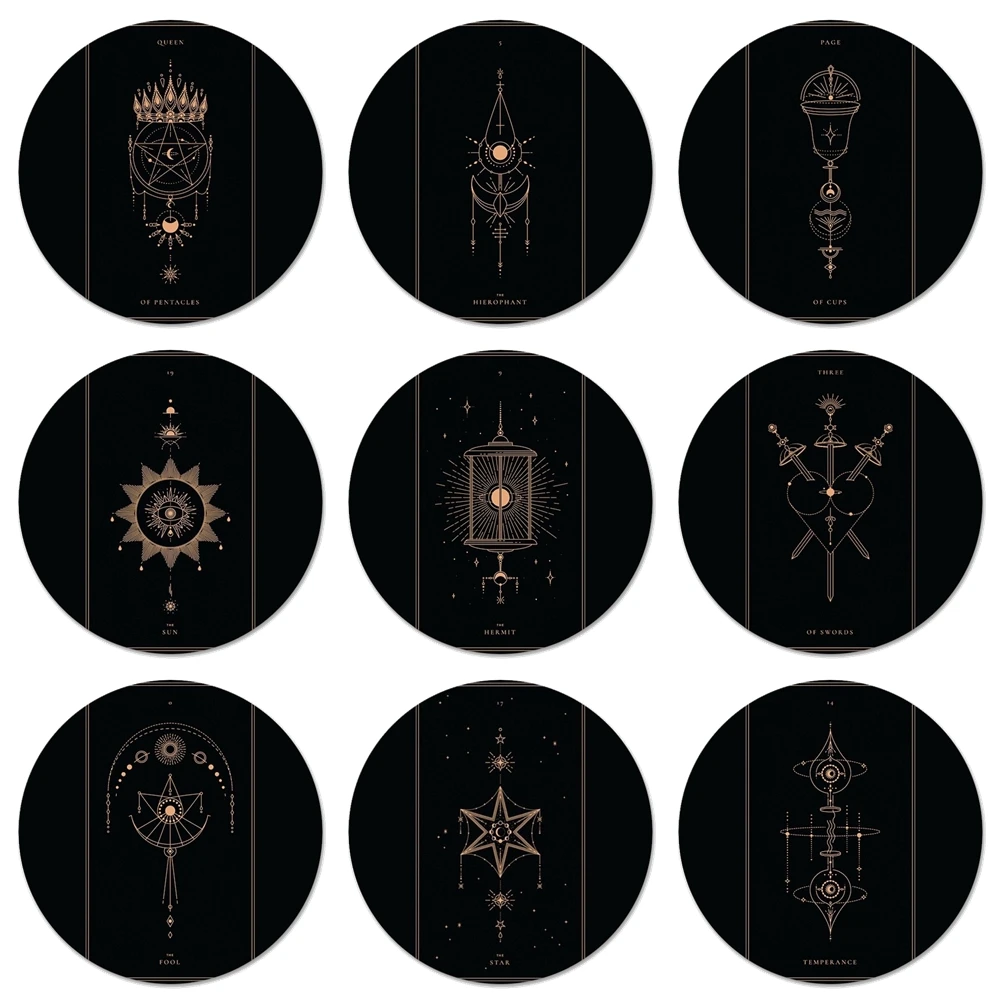58mm Soul Card Tarot Badge Brooch Pin Accessories For Clothes Backpack  Decoration gift|Badges| - AliExpress