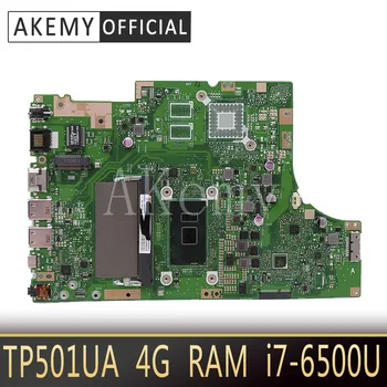 شراءTP501UA اللوحة الأم لأجهزة الكمبيوتر المحمول For For Asus VivoBook Flip TP501UB TP501UQ TP501UA الأصلي اللوحة الأم 4G RAM I7-6500U