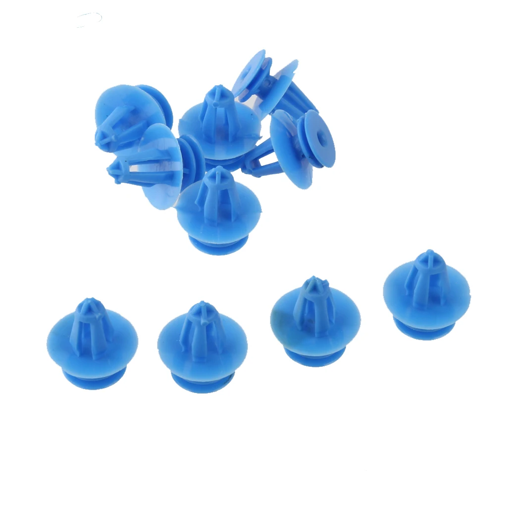 10pcs Door Trim Panel Clip Rivet Retainer Fastener For VW Volkswagen / Ford