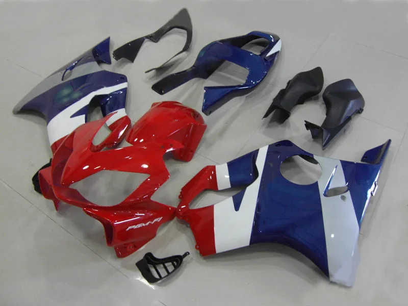 Комплект обтекателей на заказ для HONDA CBR600F4I 01 02 03 CBR600 F4I CBR 600 2001 2002 2003 ABS красный