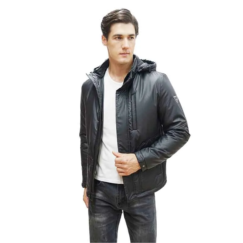 R.LONYR Men's Winter Jacket 9903-black