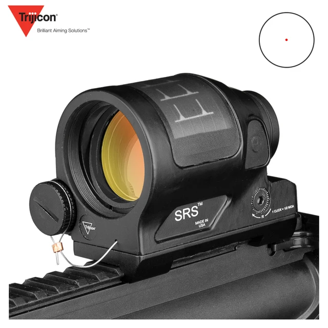 US $55.99 SRS Hunting Reflex Sight Solar Power System Hunting 1X38 Red Dot Sight Scope With QD Mount Optics R