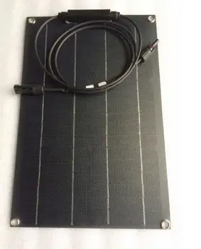 

ETFE 20W 18V Flexible Solar Panel Transparent led Light Module DIY RV Marine Outdoor boat Car LED Camping