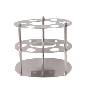 

6 Holes Stainless Steel Ware Polishing Toothbrush Holder Shelf Toothpaste Stand Bathroom Storage Organizer Home Decoration