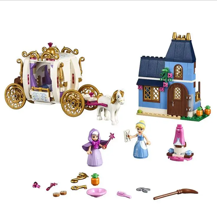 Disney Frozen 316pcs Dream Принцесса Эльза ледяной замок набор &quotПринцесса Анна&quot