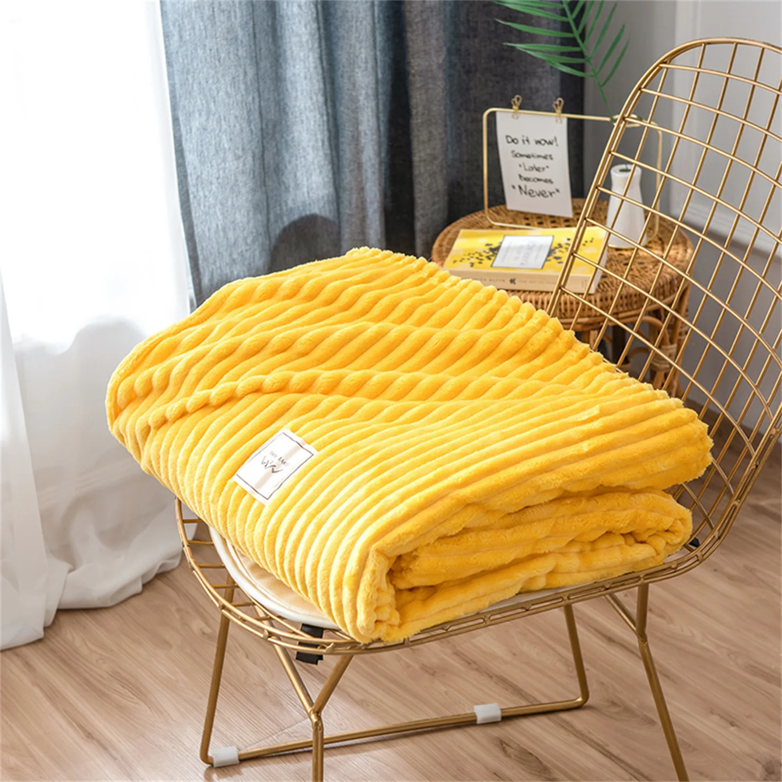 Solid Thicken Throw Blanket Flannel Fleece Super Soft Blankets Winter Warm  Fluffy Fuzzy Bed Big Blanket For Sofa Bedroom Camping - AliExpress