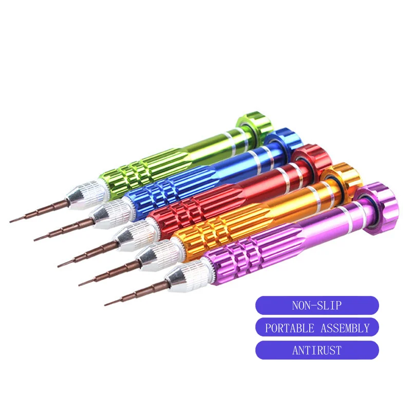 

Mini Multi-tools 5 in 1 Portable For Mobile PC Fix Precision Torx Screwdriver Set Telephone Watch Repair Mixed Set Tool Kit
