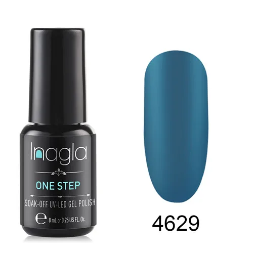 4629 Inagla матовый Гель-лак one step УФ светодиодный био-Гели Soak Off Гель-лак для маникюра 3 в 1 нейл-арта Лаки ручка Гибридный наконец гель Краски - Цвет: 4629