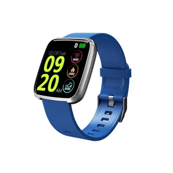 

Hot Smart Bracelet Fitness Track Blood Pressure Sleep Monitoring IP67 Waterproof Watch With 1.3 Inch TFT Color Screen