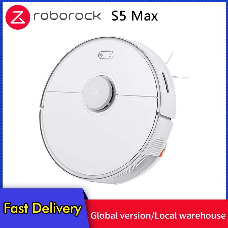 Roborock S5 MAX Robot Vacuum Cleaner XIAOMI MIJIA Robot With WIFI APP For Home Update S50 S55 Smart Planned Washing Mopping 2Kpa|Vacuum Cleaners| | - AliExpress