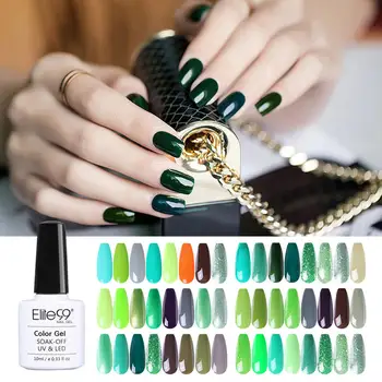

Elite99 10ML 8 pcs/Lots Pure Color Glitter Gel Nail Polish Set Kit Soak Off UV LED Nail Manicure Set Nail Arts Salon Gel Polish
