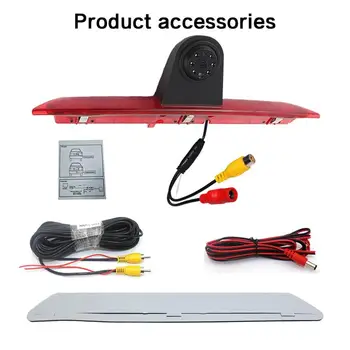 

Car Rear View Reverse Camera Rear View Camera Professional Mini Brake Light Camera Infrared Lights PZ466