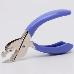 Профессиональный ручной инструмент для ногтей, металлический прочный вытяжной инструмент для удаления ШТАПЕЛЯ, сверхмощный удобный