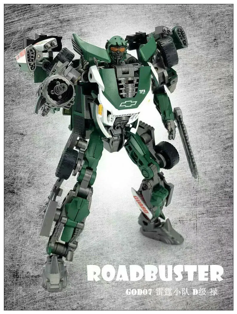 

Transformation TOY TF Dream Studio GOD-07 Roadbuster Robot action figure New