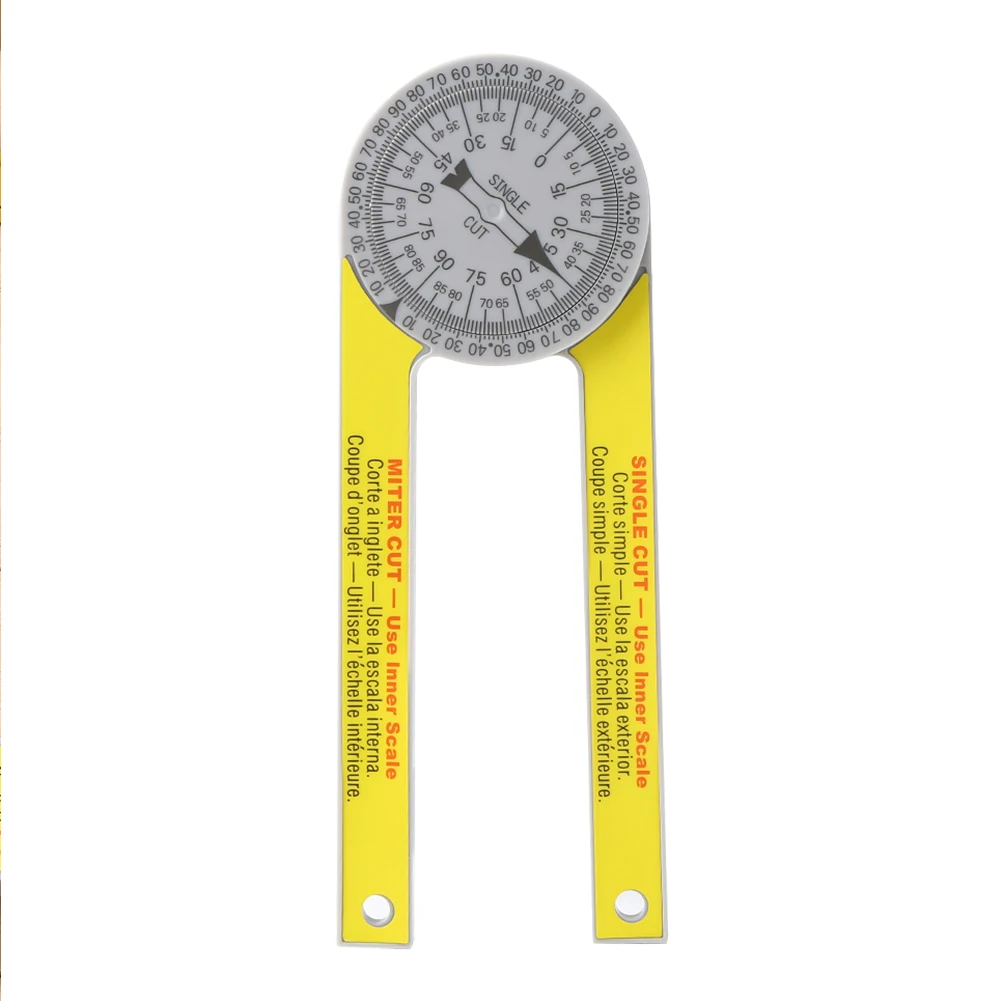 

Miter Saw Protractor Engraved Dial Scale Angle Strong Portable Tool for Outdoor MF999