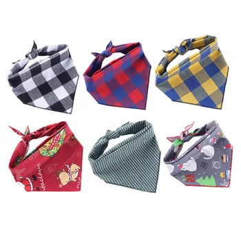 

S/L Adjustable Pet Dog Bandanas Puppy Cat Neck Scarf Collar Neckerchief Kitty Neck Decor Dress Up Bibs Accessories Drop Shipping