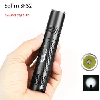 

Sofirn SF32 LED Flashlight 18650 Powerful Cree XML LED Flash Light Torch Tactical Flashlight 5 Modes Portable Lamp Waterproof